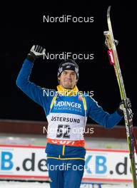 30.11.2013, Oestersund, Sweden (SWE): Fredrik Lindstroem (SWE) - IBU world cup biathlon, sprint men, Oestersund (SWE). www.nordicfocus.com. © Manzoni/NordicFocus. Every downloaded picture is fee-liable.