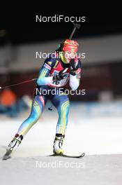 29.11.2013, Oestersund, Sweden (SWE): Juliya Dzhyma (UKR) - IBU world cup biathlon, sprint women, Oestersund (SWE). www.nordicfocus.com. © Manzoni/NordicFocus. Every downloaded picture is fee-liable.