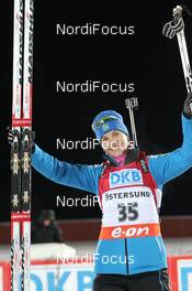 29.11.2013, Oestersund, Sweden (SWE): Irina Starykh (RUS) - IBU world cup biathlon, sprint women, Oestersund (SWE). www.nordicfocus.com. © Manzoni/NordicFocus. Every downloaded picture is fee-liable.