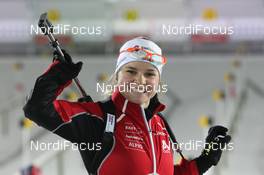 29.11.2013, Oestersund, Sweden (SWE): Irene Cadurisch (SUI) - IBU world cup biathlon, sprint women, Oestersund (SWE). www.nordicfocus.com. © Manzoni/NordicFocus. Every downloaded picture is fee-liable.