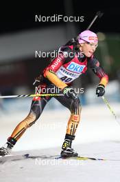 29.11.2013, Oestersund, Sweden (SWE): Evi Sachenbacher (GER) - IBU world cup biathlon, sprint women, Oestersund (SWE). www.nordicfocus.com. © Manzoni/NordicFocus. Every downloaded picture is fee-liable.