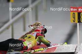 29.11.2013, Oestersund, Sweden (SWE): Gabriela Soukalova (CZE) - IBU world cup biathlon, sprint women, Oestersund (SWE). www.nordicfocus.com. © Manzoni/NordicFocus. Every downloaded picture is fee-liable.