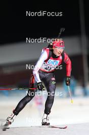 29.11.2013, Oestersund, Sweden (SWE): Zina Kocher (CAN) - IBU world cup biathlon, sprint women, Oestersund (SWE). www.nordicfocus.com. © Manzoni/NordicFocus. Every downloaded picture is fee-liable.