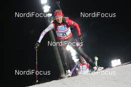29.11.2013, Oestersund, Sweden (SWE): Zina Kocher (CAN) - IBU world cup biathlon, sprint women, Oestersund (SWE). www.nordicfocus.com. © Manzoni/NordicFocus. Every downloaded picture is fee-liable.