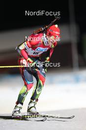 29.11.2013, Oestersund, Sweden (SWE): Veronika Vitkova (CZE) - IBU world cup biathlon, sprint women, Oestersund (SWE). www.nordicfocus.com. © Manzoni/NordicFocus. Every downloaded picture is fee-liable.