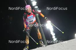 29.11.2013, Oestersund, Sweden (SWE): Evi Sachenbacher (GER) - IBU world cup biathlon, sprint women, Oestersund (SWE). www.nordicfocus.com. © Manzoni/NordicFocus. Every downloaded picture is fee-liable.