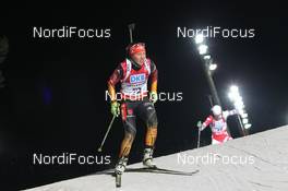 29.11.2013, Oestersund, Sweden (SWE): Laura Dahlmeier (GER) - IBU world cup biathlon, sprint women, Oestersund (SWE). www.nordicfocus.com. © Manzoni/NordicFocus. Every downloaded picture is fee-liable.