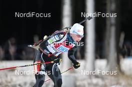 29.11.2013, Oestersund, Sweden (SWE): Kaisa Maekaeraeinen (FIN) - IBU world cup biathlon, sprint women, Oestersund (SWE). www.nordicfocus.com. © Manzoni/NordicFocus. Every downloaded picture is fee-liable.