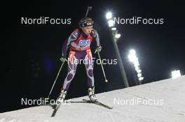 29.11.2013, Oestersund, Sweden (SWE): Laure Soulie (AND) - IBU world cup biathlon, sprint women, Oestersund (SWE). www.nordicfocus.com. © Manzoni/NordicFocus. Every downloaded picture is fee-liable.