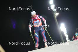 29.11.2013, Oestersund, Sweden (SWE): Annalies Cook (USA) - IBU world cup biathlon, sprint women, Oestersund (SWE). www.nordicfocus.com. © Manzoni/NordicFocus. Every downloaded picture is fee-liable.