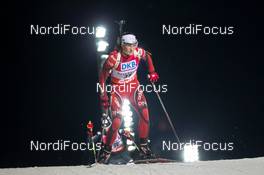 29.11.2013, Oestersund, Sweden (SWE): Ann Kristin Aafedt Flatland (NOR) - IBU world cup biathlon, sprint women, Oestersund (SWE). www.nordicfocus.com. © Manzoni/NordicFocus. Every downloaded picture is fee-liable.