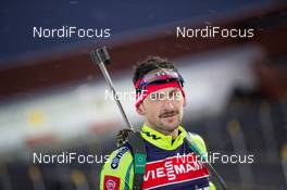 23.11.2013, Oestersund, Sweden (SWE): Jakov Fak (SLO) - IBU world cup biathlon, training, Oestersund (SWE). www.nordicfocus.com. © Manzoni/NordicFocus. Every downloaded picture is fee-liable.
