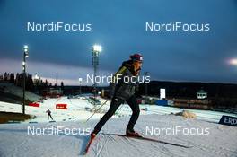 23.11.2013, Oestersund, Sweden (SWE): Biathlon Feature: An athlete on the track - IBU world cup biathlon, training, Oestersund (SWE). www.nordicfocus.com. © Manzoni/NordicFocus. Every downloaded picture is fee-liable.