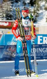 08.12.2013, Hochfilzen, Austria (AUT): Evgeny Ustyugov (RUS) - IBU world cup biathlon, pursuit men, Hochfilzen (AUT). www.nordicfocus.com. © Wukits/NordicFocus. Every downloaded picture is fee-liable.