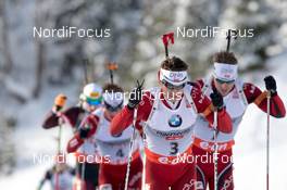 08.12.2013, Hochfilzen, Austria (AUT): Ole Einar Bjoerndalen (NOR) - IBU world cup biathlon, pursuit men, Hochfilzen (AUT). www.nordicfocus.com. © Wukits/NordicFocus. Every downloaded picture is fee-liable.