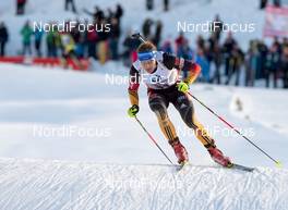 08.12.2013, Hochfilzen, Austria (AUT): Andreas Birnbacher (GER) - IBU world cup biathlon, pursuit men, Hochfilzen (AUT). www.nordicfocus.com. © Wukits/NordicFocus. Every downloaded picture is fee-liable.