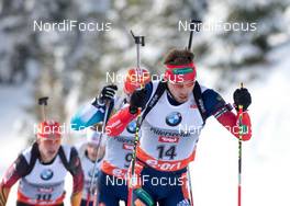 08.12.2013, Hochfilzen, Austria (AUT): Anton Shipulin (RUS) - IBU world cup biathlon, pursuit men, Hochfilzen (AUT). www.nordicfocus.com. © Wukits/NordicFocus. Every downloaded picture is fee-liable.