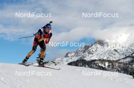08.12.2013, Hochfilzen, Austria (AUT): Simon Schempp (GER) - IBU world cup biathlon, pursuit men, Hochfilzen (AUT). www.nordicfocus.com. © Wukits/NordicFocus. Every downloaded picture is fee-liable.
