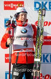 08.12.2013, Hochfilzen, Austria (AUT): Tarjei Boe (NOR) - IBU world cup biathlon, pursuit men, Hochfilzen (AUT). www.nordicfocus.com. © Wukits/NordicFocus. Every downloaded picture is fee-liable.