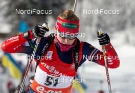 08.12.2013, Hochfilzen, Austria (AUT): Ekaterina Glazyrina (RUS) - IBU world cup biathlon, pursuit women, Hochfilzen (AUT). www.nordicfocus.com. © Wukits/NordicFocus. Every downloaded picture is fee-liable.