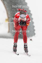 07.12.2013, Hochfilzen, Austria (AUT): Ole Einar Bjoerndalen (NOR) - IBU world cup biathlon, relay men, Hochfilzen (AUT). www.nordicfocus.com. © Wukits/NordicFocus. Every downloaded picture is fee-liable.