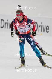 07.12.2013, Hochfilzen, Austria (AUT): Dmitry Malyshko (RUS) - IBU world cup biathlon, relay men, Hochfilzen (AUT). www.nordicfocus.com. © Wukits/NordicFocus. Every downloaded picture is fee-liable.