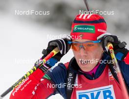 07.12.2013, Hochfilzen, Austria (AUT): Olga Zaitseva (RUS) - IBU world cup biathlon, relay women, Hochfilzen (AUT). www.nordicfocus.com. © Wukits/NordicFocus. Every downloaded picture is fee-liable.