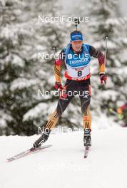 06.12.2013, Hochfilzen, Austria (AUT): Simon Schempp (GER) - IBU world cup biathlon, sprint men, Hochfilzen (AUT). www.nordicfocus.com. © Wukits/NordicFocus. Every downloaded picture is fee-liable.