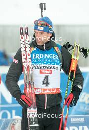 06.12.2013, Hochfilzen, Austria (AUT): Christoph Sumann (AUT) - IBU world cup biathlon, sprint men, Hochfilzen (AUT). www.nordicfocus.com. © Wukits/NordicFocus. Every downloaded picture is fee-liable.