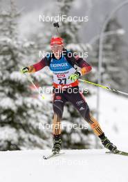 06.12.2013, Hochfilzen, Austria (AUT): Daniel Boehm (GER) - IBU world cup biathlon, sprint men, Hochfilzen (AUT). www.nordicfocus.com. © Wukits/NordicFocus. Every downloaded picture is fee-liable.