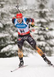 06.12.2013, Hochfilzen, Austria (AUT): Florian Graf (GER) - IBU world cup biathlon, sprint men, Hochfilzen (AUT). www.nordicfocus.com. © Wukits/NordicFocus. Every downloaded picture is fee-liable.