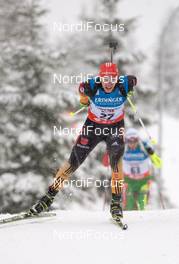 06.12.2013, Hochfilzen, Austria (AUT): Daniel Boehm (GER) - IBU world cup biathlon, sprint men, Hochfilzen (AUT). www.nordicfocus.com. © Wukits/NordicFocus. Every downloaded picture is fee-liable.