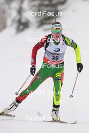 06.12.2013, Hochfilzen, Austria (AUT): Darya Domracheva (BLR) - IBU world cup biathlon, sprint women, Hochfilzen (AUT). www.nordicfocus.com. © Wukits/NordicFocus. Every downloaded picture is fee-liable.
