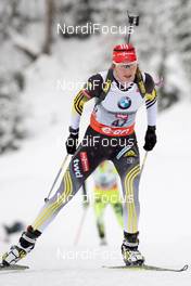 06.12.2013, Hochfilzen, Austria (AUT): Anastasiya Kuzmina (SVK) - IBU world cup biathlon, sprint women, Hochfilzen (AUT). www.nordicfocus.com. © Felgenhauer/NordicFocus. Every downloaded picture is fee-liable.
