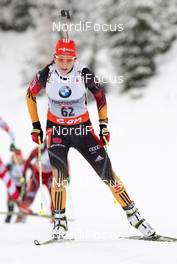 06.12.2013, Hochfilzen, Austria (AUT): Franziska Preuss (GER) - IBU world cup biathlon, sprint women, Hochfilzen (AUT). www.nordicfocus.com. © Felgenhauer/NordicFocus. Every downloaded picture is fee-liable.