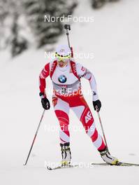 06.12.2013, Hochfilzen, Austria (AUT): Krystyna Palka (POL) - IBU world cup biathlon, sprint women, Hochfilzen (AUT). www.nordicfocus.com. © Felgenhauer/NordicFocus. Every downloaded picture is fee-liable.