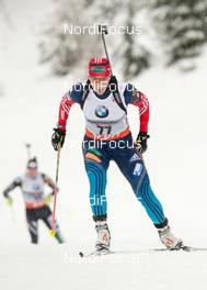 06.12.2013, Hochfilzen, Austria (AUT): Olga Zaitseva (RUS) - IBU world cup biathlon, sprint women, Hochfilzen (AUT). www.nordicfocus.com. © Felgenhauer/NordicFocus. Every downloaded picture is fee-liable.