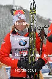 06.12.2013, Hochfilzen, Austria (AUT): Tora Berger (NOR) - IBU world cup biathlon, sprint women, Hochfilzen (AUT). www.nordicfocus.com. © Felgenhauer/NordicFocus. Every downloaded picture is fee-liable.