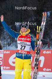 15.12.2013, Annecy-Le Grand Bornand, France (FRA): Carl-Johan Bergman (SWE) - IBU world cup biathlon, pursuit men, Annecy-Le Grand Bornand (FRA). www.nordicfocus.com. © Manzoni/NordicFocus. Every downloaded picture is fee-liable.