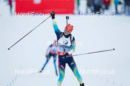 15.12.2013, Annecy-Le Grand Bornand, France (FRA): Valj Semerenko (UKR) - IBU world cup biathlon, pursuit women, Annecy-Le Grand Bornand (FRA). www.nordicfocus.com. © Manzoni/NordicFocus. Every downloaded picture is fee-liable.