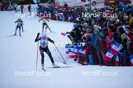 15.12.2013, Annecy-Le Grand Bornand, France (FRA): Kaisa Maekaeraeinen (FIN) - IBU world cup biathlon, pursuit women, Annecy-Le Grand Bornand (FRA). www.nordicfocus.com. © Manzoni/NordicFocus. Every downloaded picture is fee-liable.