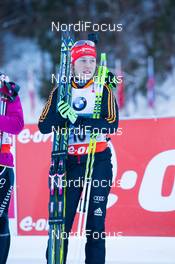 15.12.2013, Annecy-Le Grand Bornand, France (FRA): Laura Dahlmeier (GER) - IBU world cup biathlon, pursuit women, Annecy-Le Grand Bornand (FRA). www.nordicfocus.com. © Manzoni/NordicFocus. Every downloaded picture is fee-liable.