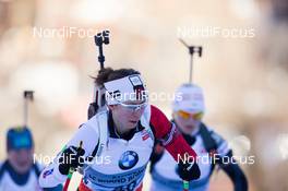 15.12.2013, Annecy-Le Grand Bornand, France (FRA): Megan Imrie (CAN) - IBU world cup biathlon, pursuit women, Annecy-Le Grand Bornand (FRA). www.nordicfocus.com. © Manzoni/NordicFocus. Every downloaded picture is fee-liable.