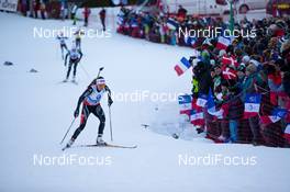 15.12.2013, Annecy-Le Grand Bornand, France (FRA): Selina Gasparin (SUI) - IBU world cup biathlon, pursuit women, Annecy-Le Grand Bornand (FRA). www.nordicfocus.com. © Manzoni/NordicFocus. Every downloaded picture is fee-liable.