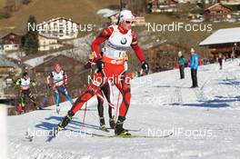 13.12.2013, Annecy-Le Grand Bornand, France (FRA): Henrik l'Abee-Lund (NOR) - IBU world cup biathlon, relay men, Annecy-Le Grand Bornand (FRA). www.nordicfocus.com. © Manzoni/NordicFocus. Every downloaded picture is fee-liable.