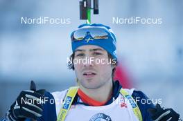 13.12.2013, Annecy-Le Grand Bornand, France (FRA): Tobias Arwidson (SWE) - IBU world cup biathlon, relay men, Annecy-Le Grand Bornand (FRA). www.nordicfocus.com. © Manzoni/NordicFocus. Every downloaded picture is fee-liable.