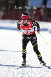 12.12.2013, Annecy-Le Grand Bornand, France (FRA): Sofie Boilley (FRA)- IBU world cup biathlon, relay women, Annecy-Le Grand Bornand (FRA). www.nordicfocus.com. © Manzoni/NordicFocus. Every downloaded picture is fee-liable.