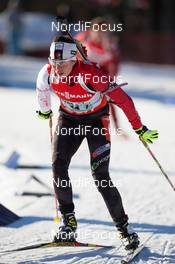 12.12.2013, Annecy-Le Grand Bornand, France (FRA): Megan Imrie (CAN)- IBU world cup biathlon, relay women, Annecy-Le Grand Bornand (FRA). www.nordicfocus.com. © Manzoni/NordicFocus. Every downloaded picture is fee-liable.