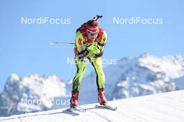 14.12.2013, Annecy-Le Grand Bornand, France (FRA): Pavol Hurajt (SVK) - IBU world cup biathlon, sprint men, Annecy-Le Grand Bornand (FRA). www.nordicfocus.com. © Manzoni/NordicFocus. Every downloaded picture is fee-liable.