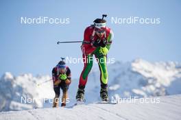 14.12.2013, Annecy-Le Grand Bornand, France (FRA): Evgeny Abramenko (BLR) - IBU world cup biathlon, sprint men, Annecy-Le Grand Bornand (FRA). www.nordicfocus.com. © Manzoni/NordicFocus. Every downloaded picture is fee-liable.